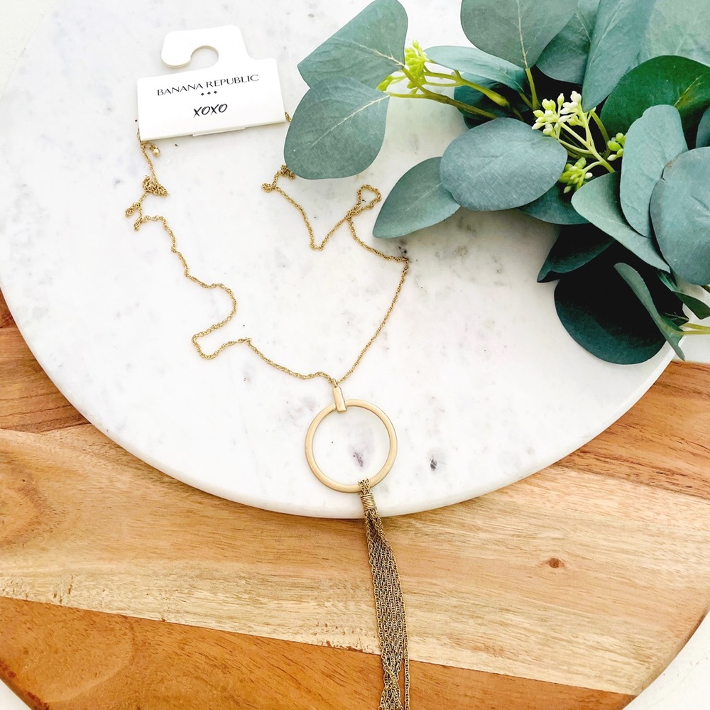 Banana Republic Tassel Necklace